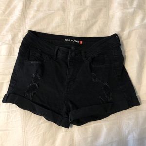 Express Black shorts